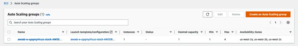 Auto Scaling Groups created automatically
