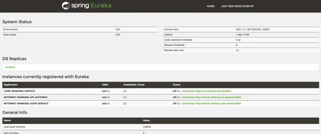 Spring Eureka Service Registry - Microservices - Communication With Spring Cloud OpenFeign